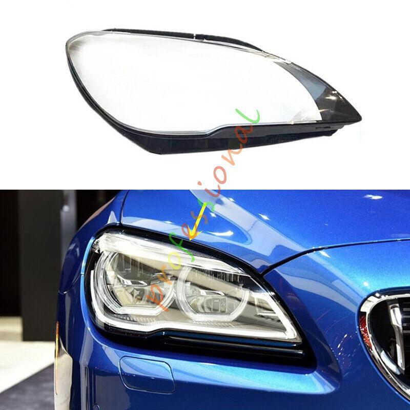 for BMW 6-Series M6 2016-2018 Right Side Headlight Clear Lens Cover + Sealant