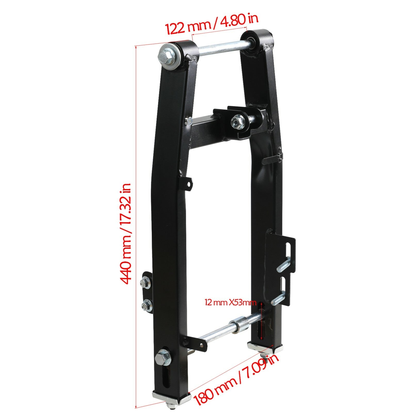 12-inch rear wheel, 80/100-12 tire, rim assembly + swingarm, dirt pit bike, CRF50 XR70