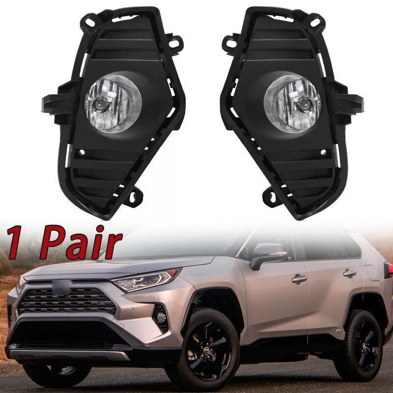 LHRH Bumper Fog Lights Driving Lamps Wiring Switch For 2019-2024 for Toyota RAV4