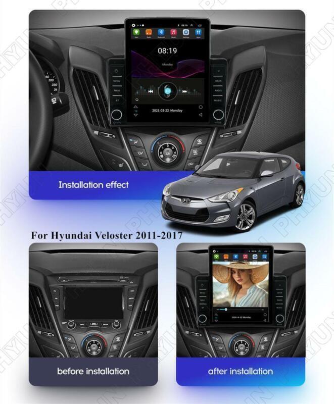 2+32G WIFI GPS 9.5 Android Radio Stereo Nav Head Unit For 11-17 for Hyundai for Veloster