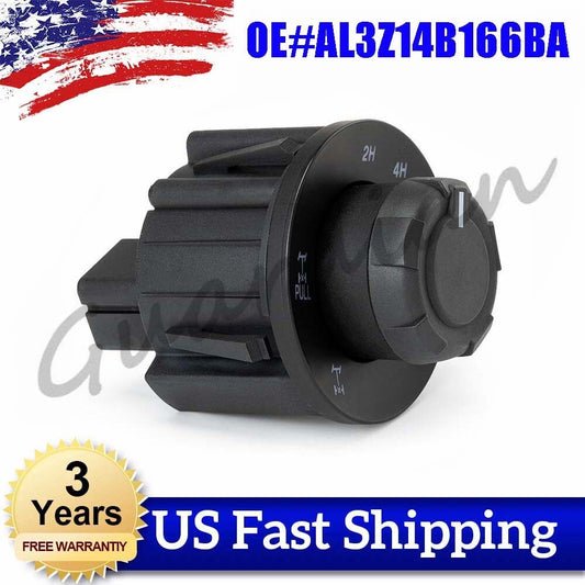 AL3Z14B166BA Knob Electronic Locking Differential Switch for Ford F-150 10-14 13