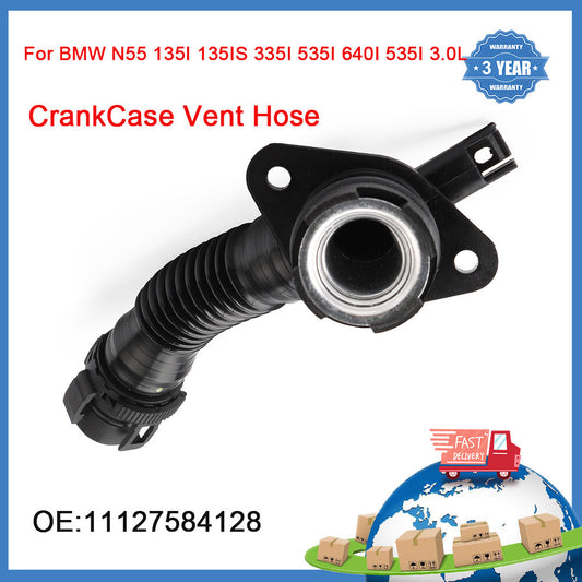 11127590163 for BMW N55 135I 135IS 335I 535I 640I 535I CrankCase Vent Hose 3.0L