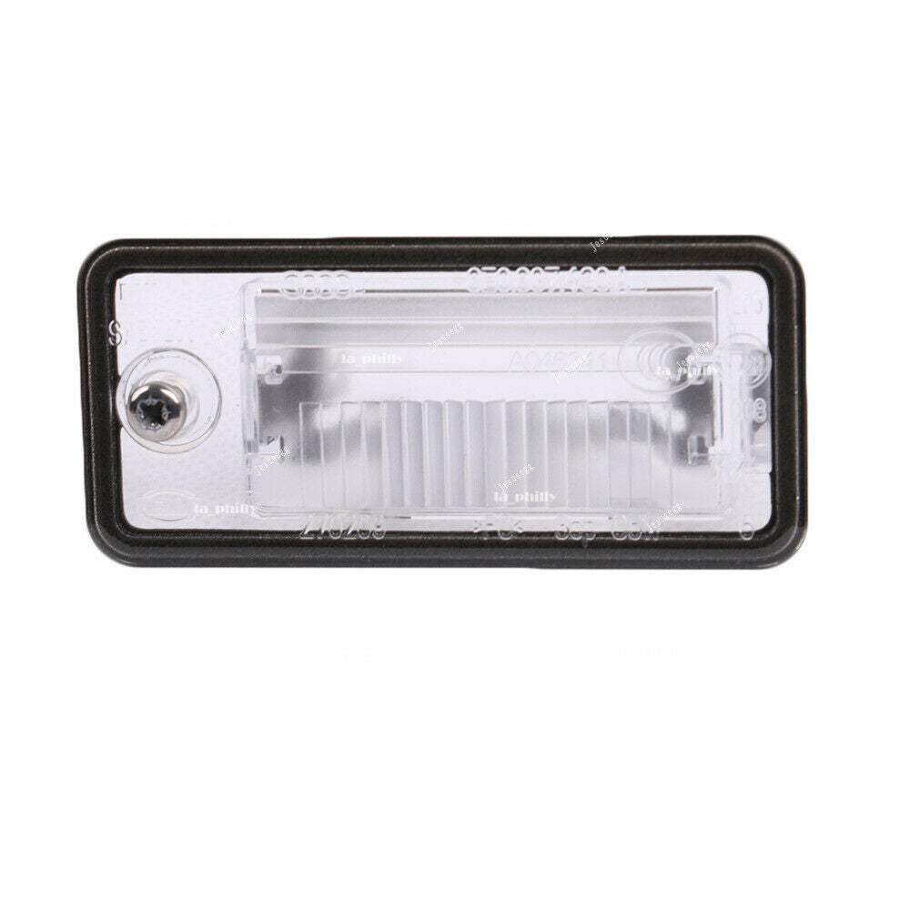 Pair LED License Plate Light Right Left Fit for Audi A3 A4 S4 B6 B7 A6 for A8 Q7