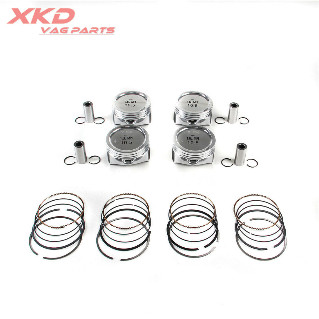 1.6L Engine Piston Ring Assembly Kit for VW for Golf for Jetta Polo CWVA CWVB