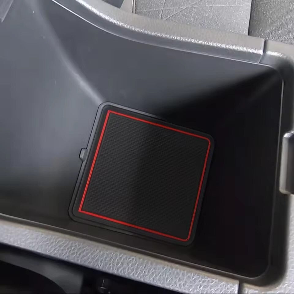 Anti-Slip Gate Slot Cup Mat for Honda Vezel HR-V 2021 2022 Cup Coaster ORANGE