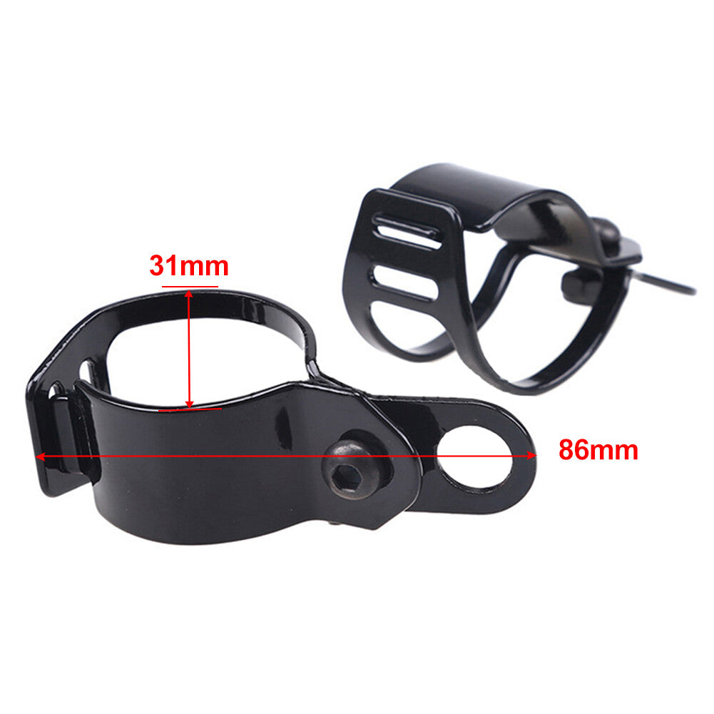 for Harley Chopper Motorcycle Turn Signal Light Mount Bracket Fork Ear Holder
