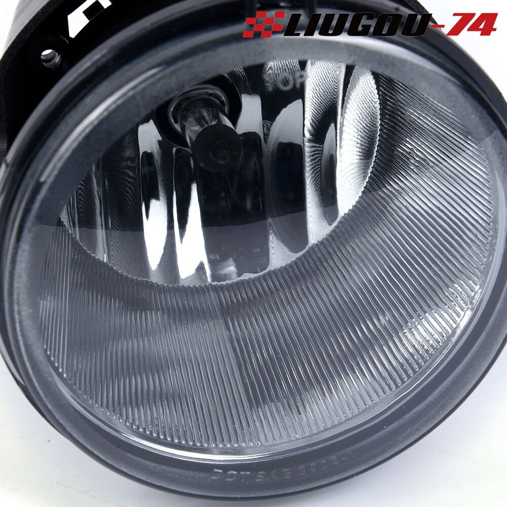 Smoked lens fog lights suitable for 2005-2010 for Jeep Grand Cherokee Commander Durango