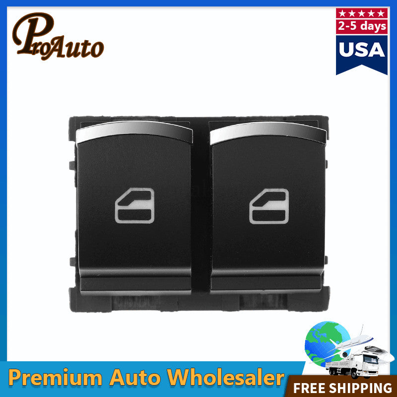 Power Window Switch 5K3959857 for Golf MK5 MK6 GTI EOS 2 Doors Driver Side