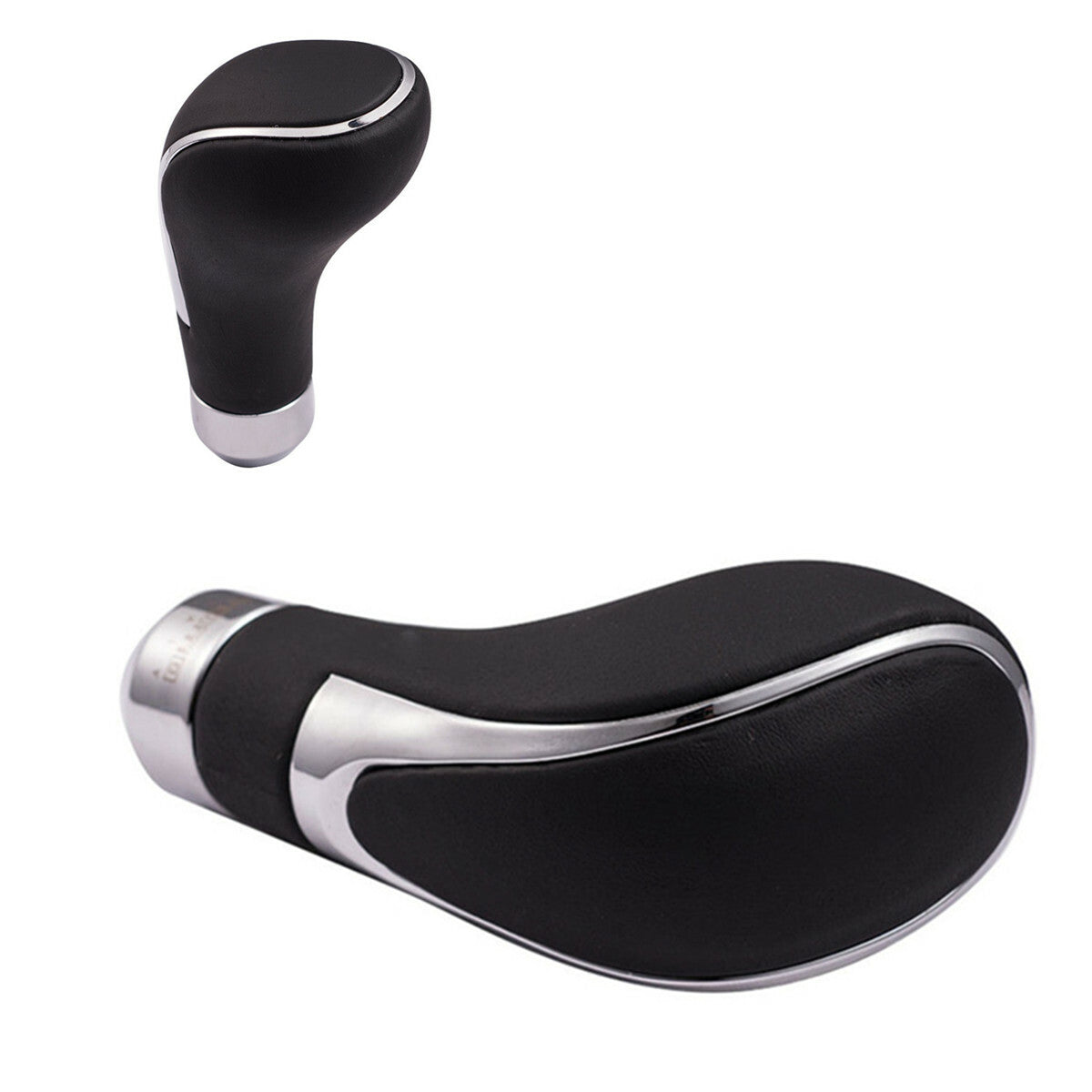 PU Leather Automatic Manual Gear Shift Knob Shifter Lever Cover Car Accessories
