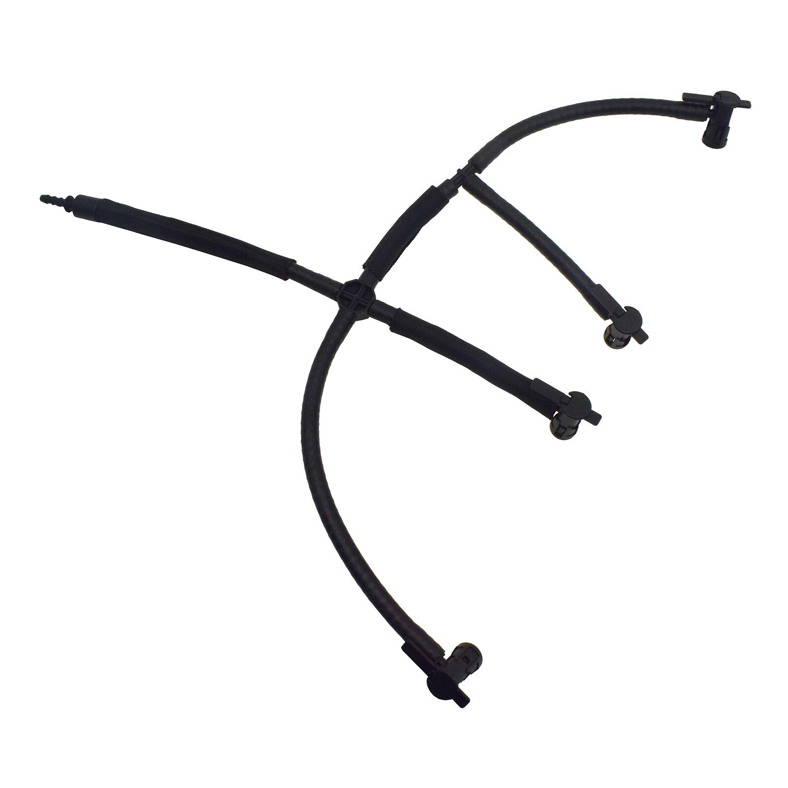 Fuel overflow return hose line 03L130235M is suitable for Audi and for Skoda seats for VW 2.0 TDI.