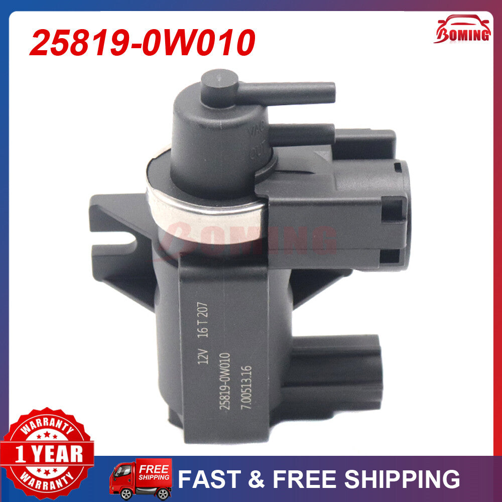 The new turbocharger pressure solenoid valve is suitable for Lexus GS200t IS200t model 25819-0W010.