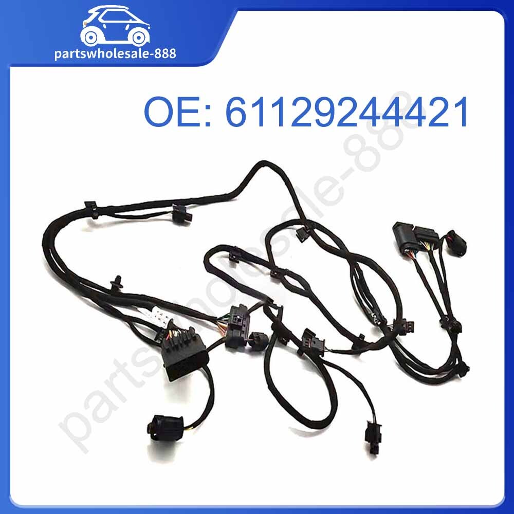 Front Bumper Cover Parking Sensor Wiring Harness PDC for BMW X5 E70 61129244421