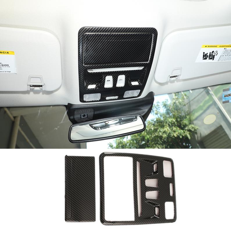 for Ford Bronco Sport 2021-23 Carbon ABS Read Light Lamp Panel Cover Accessories