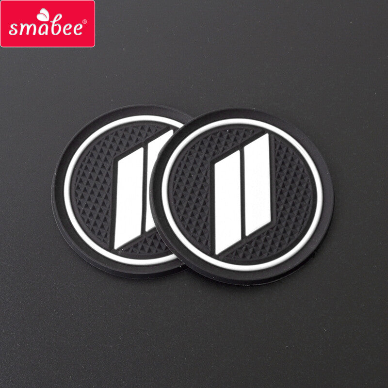 for Dodge Charger 2015 ~ 2019 Anti-Slip Cup Holder Mat Accessories Non-Slip Mat