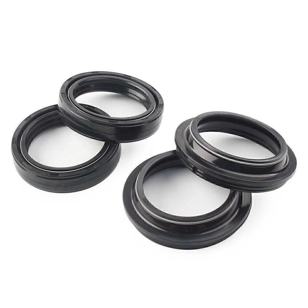 2x 41X52.2-11 MM Motorcycle Front Fork Damper Shock Absorber Fork Oil Dust Seal