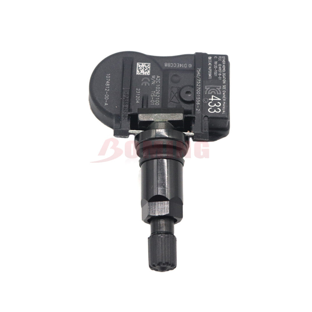 4x New 1074812-00-A TPMS Tire Pressure Sensor for Tesla Model 3 S X 433MHz