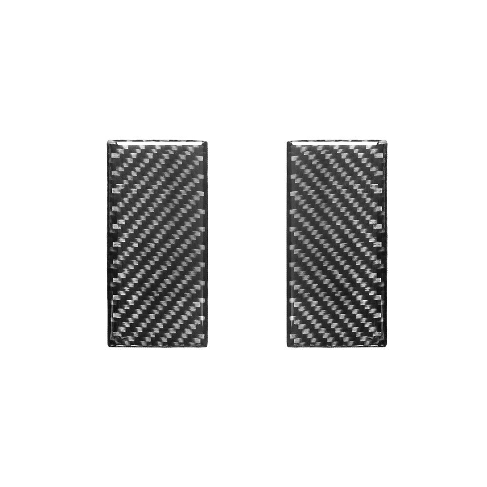 2X Carbon Fiber Interior Rear door Ashtray Cover Trim for BMW M5 E39 1998-2003
