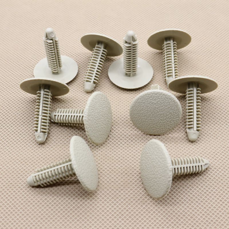 10-Piece Headband Fixing Clip for Ford XW7Z-6302354-AA6