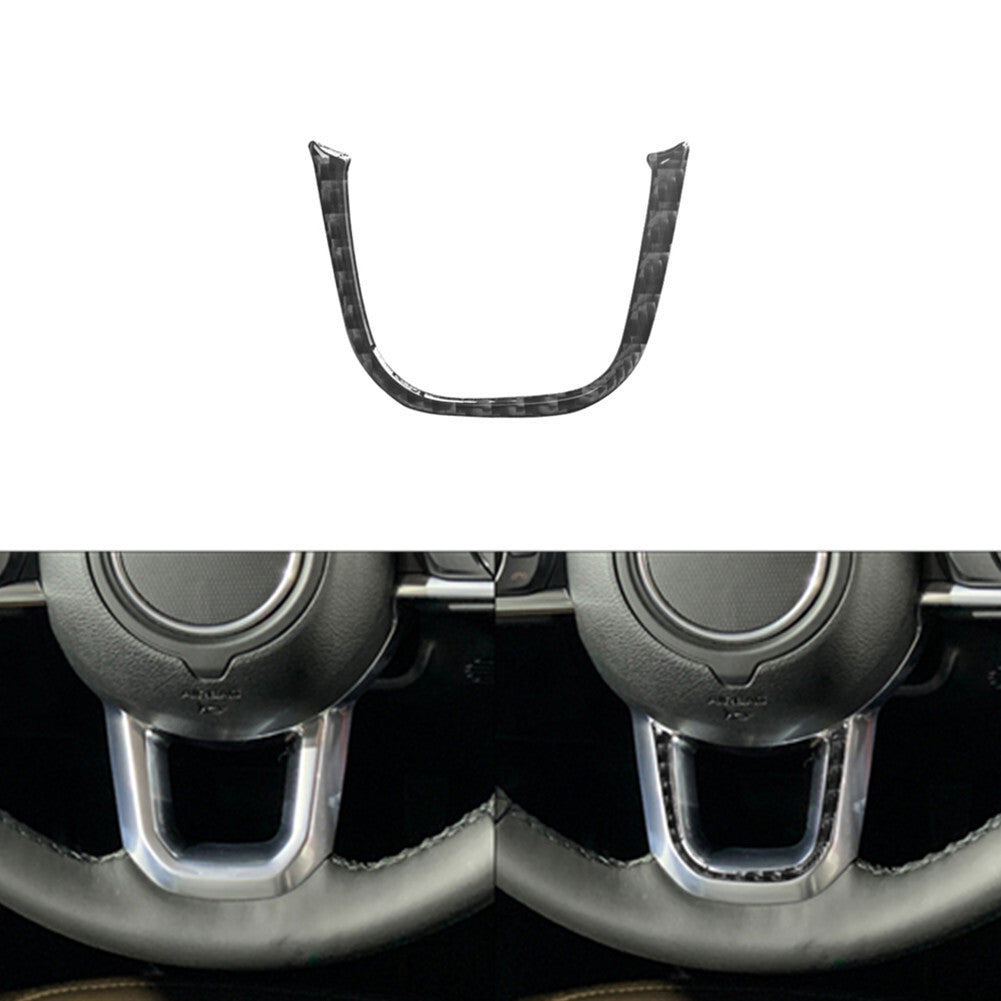 Carbon Fiber Steering Wheel Chin Frame for Jeep for Wrangler Jl 2018+ Gladiator 20+