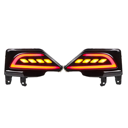 2X Rear LED Bumper Reflector Light Lamp Brake DRL for Toyota RAV4 2016-2018 AT