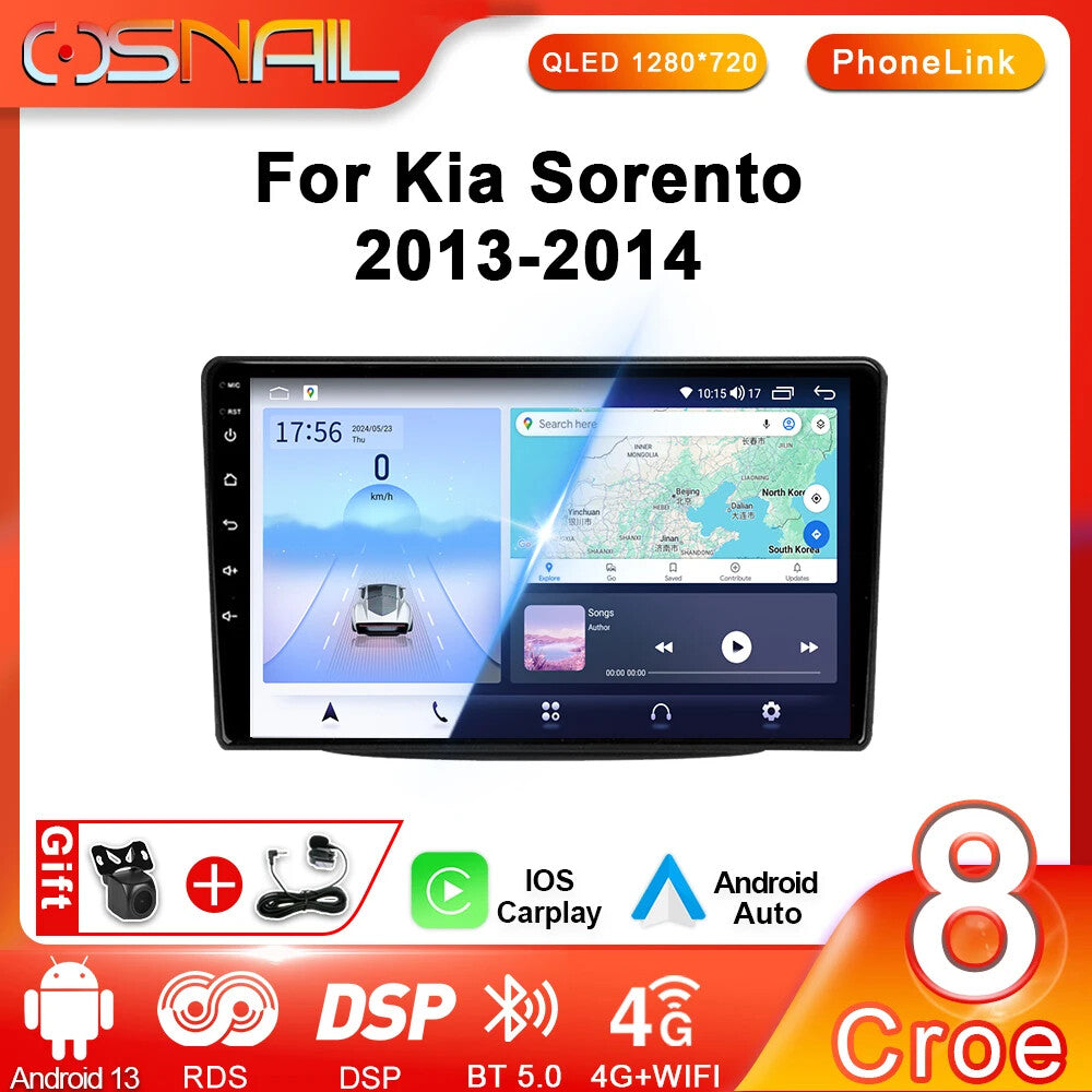 Android for Kia for Sorento 2013-2014 Car Radio Multimedia Video Player Stereo GPS