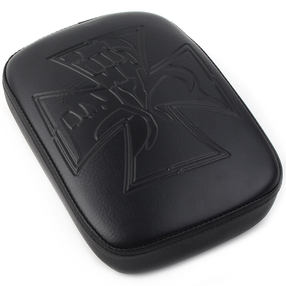 Rear Pillion Pad Fender for Seat 8 Suction for Harley Moto /Cruiser /Chopper /Bobber
