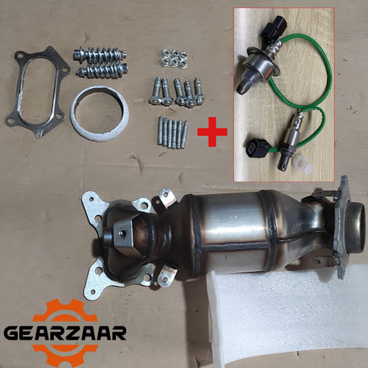 Cat Converter w/ UpDownstream O2 Sensors Kit Fits 2008 -2012 for Honda Accord 2.4L!
