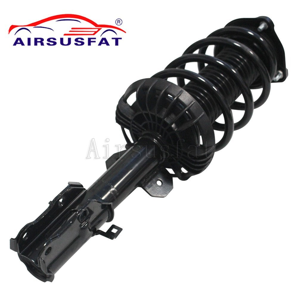 Two front and left/right front shock absorber struts with ADS