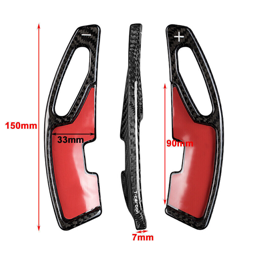 for LEXUS IS NX RX GS Steering Wheel Shift Paddle Extended Shifter Carbon Fiber