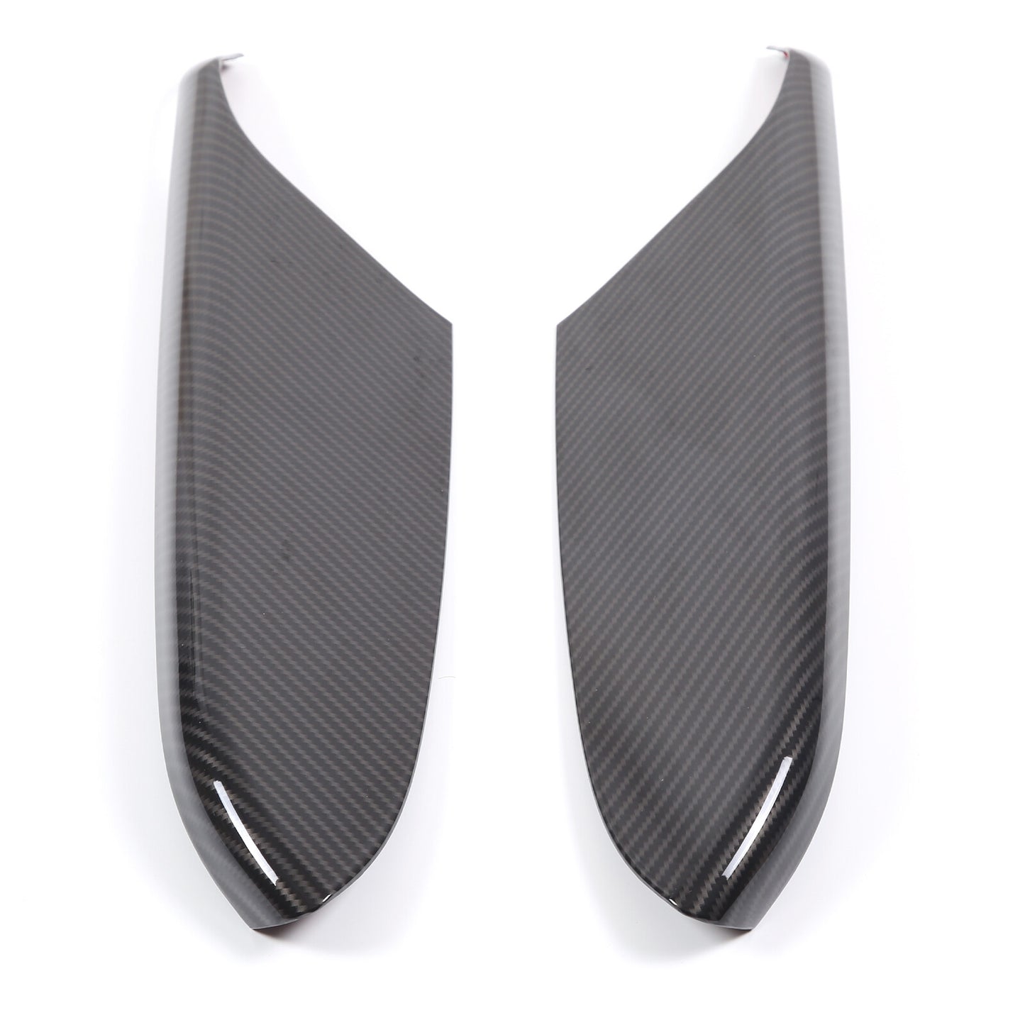ABS Carbon Fiber Door Armrest Elbow Rest Trim Cover for Corvette C8 2020-2023