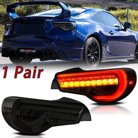 1 Pair LED Tail Lights For 13-20 for Toyota 86/ for Subaru BRZ/ for Scion FRS w/Sequential
