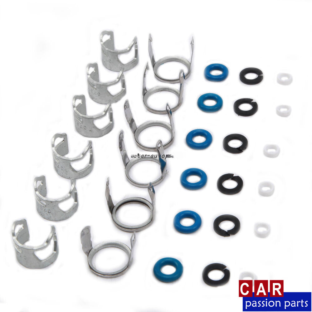 6-piece fuel injector sealing kit for Audi for A4 , for A5 , for A6 , for A8 , Quattro, Q5, Q7 06E998907G