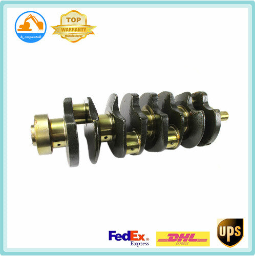 Engine Crankshaft for Isuzu Hitachi ZX70 ZX75US Doosan DH55 4JG1 4JG1T Excavator