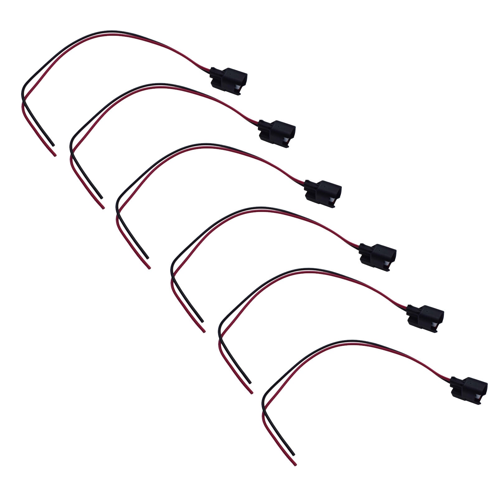 for Dodge for Jeep Cherokee for Chrysler 300 6PCS Fuel Injector Connector Wire Harness