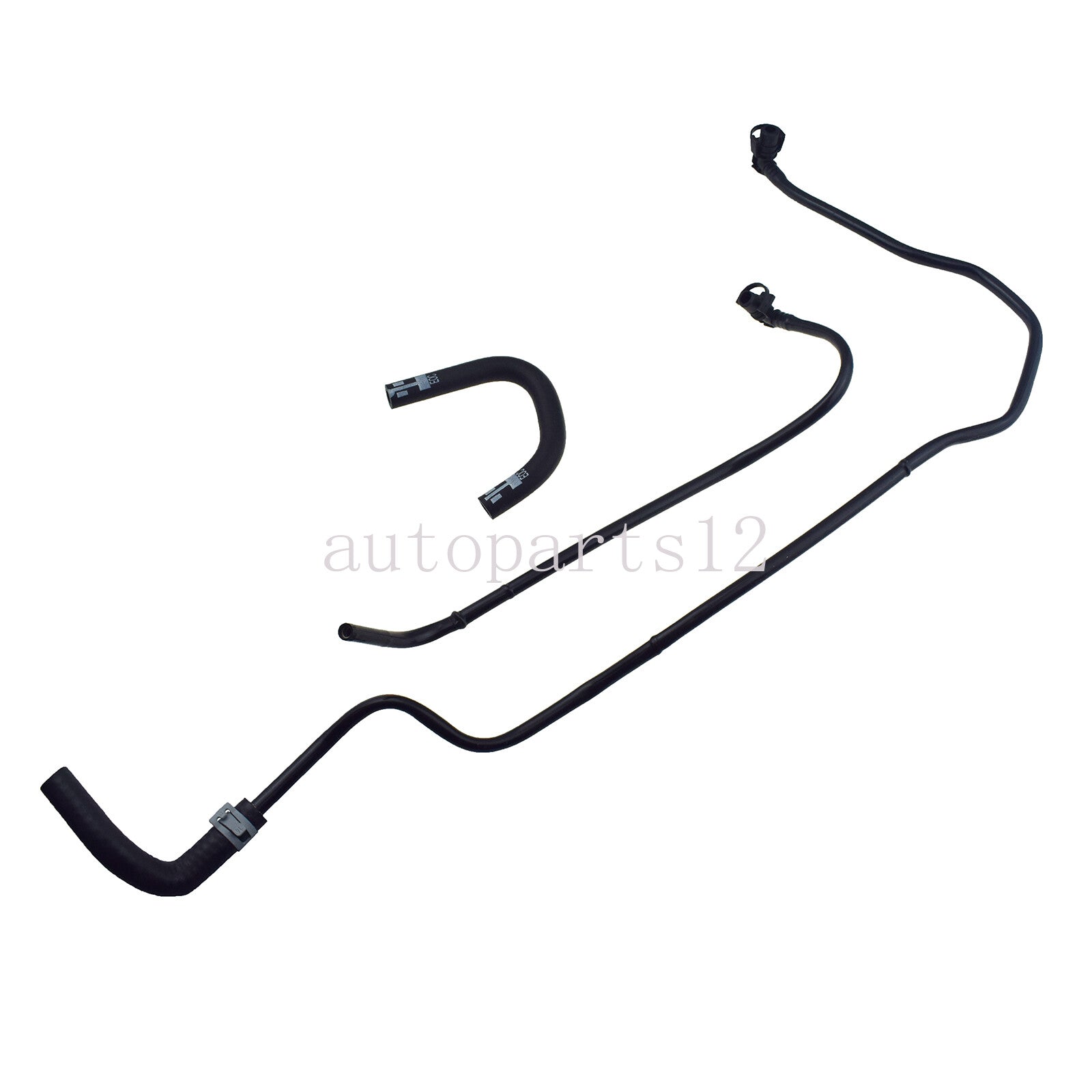 3-Piece Throttle Body Heater Hose Kit for Chevrolet Sonic for Cruze 1.8L