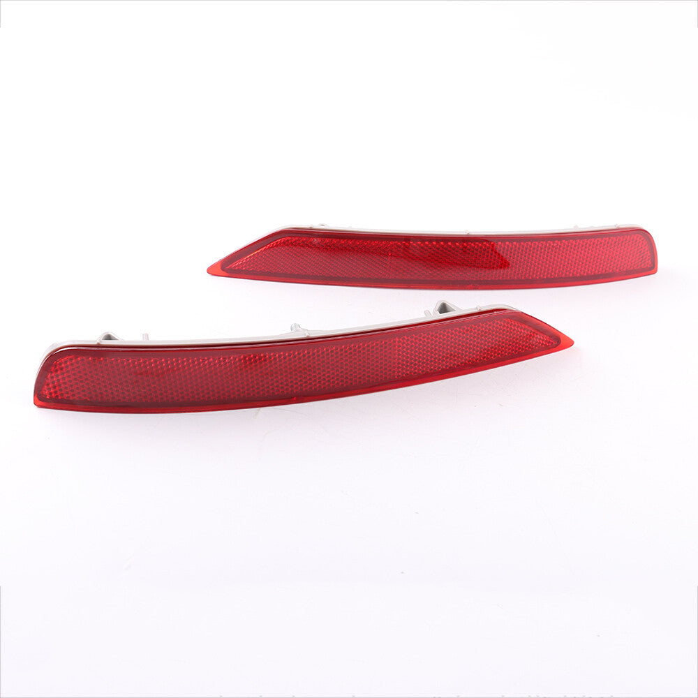 Fits for Forester 09-2017 Rear Left Right Bumper Reflector Indicator Lens Red