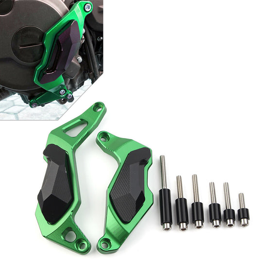 Engine Stator Cover Guard Slider Protector for KAWASAKI 400 18-23 Green cl