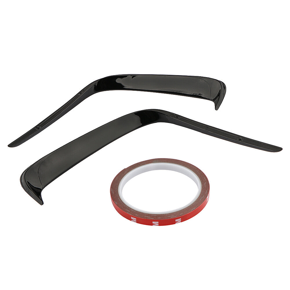 Rear bumper splitter boiler for Mercedes W176 A200 A250 A45 2013-2016 Black