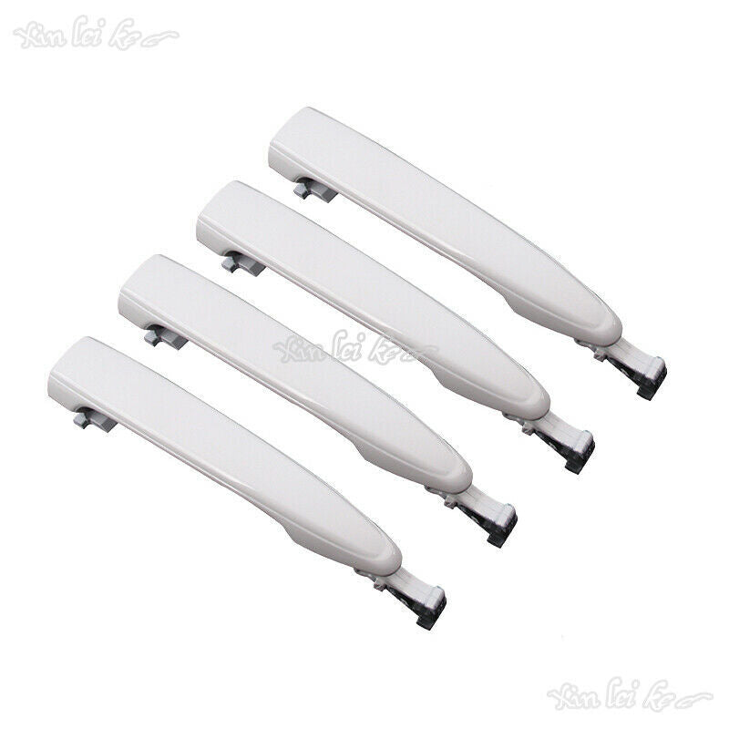 Pearl White Car Door External Handle replace Repair for Toyota Prado 2003-2009