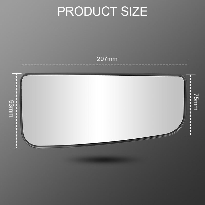 For 15-22 F150 F250 F350 F450 F550 Passenger Side Tow Mirror Glass Lower Heated