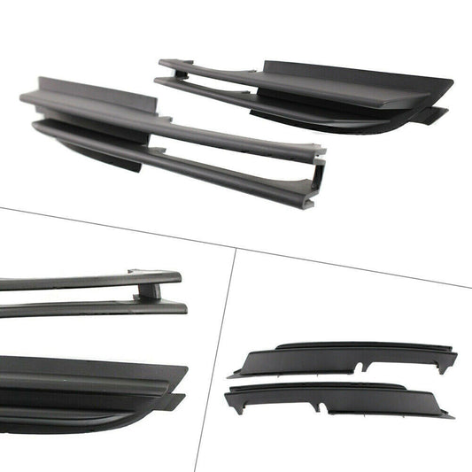 Bumper Grille Set LH  RH Black Fit 2001-2006 2002 for BMW 325i 1999-2000 323i Sedan