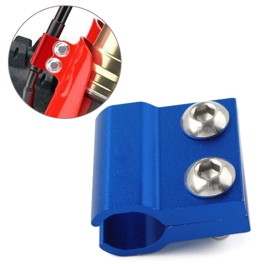 vorderer Bremsschlauch Kabel Klemme Linie Halter f¨¹r for HONDA CRF125/150/450R Blau