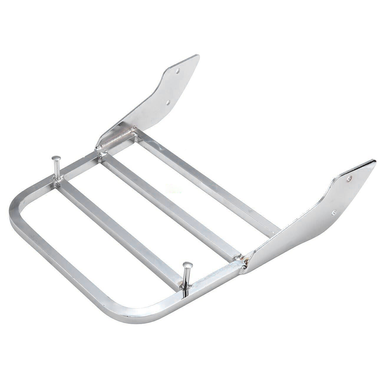 Chrome Sissy Bar Luggage Rack Fits for Honda Shadow Steed VLX 600 Spirit 750 01-08