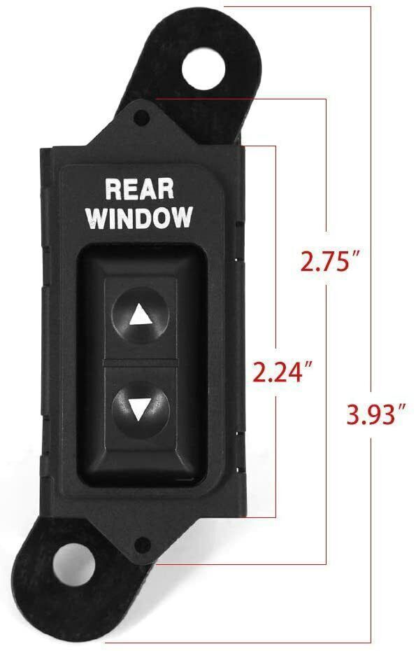 For 1992 1993 1994 1995 1996 for Ford Bronco Rear Power Window Switch F2TZ-14529-A 1