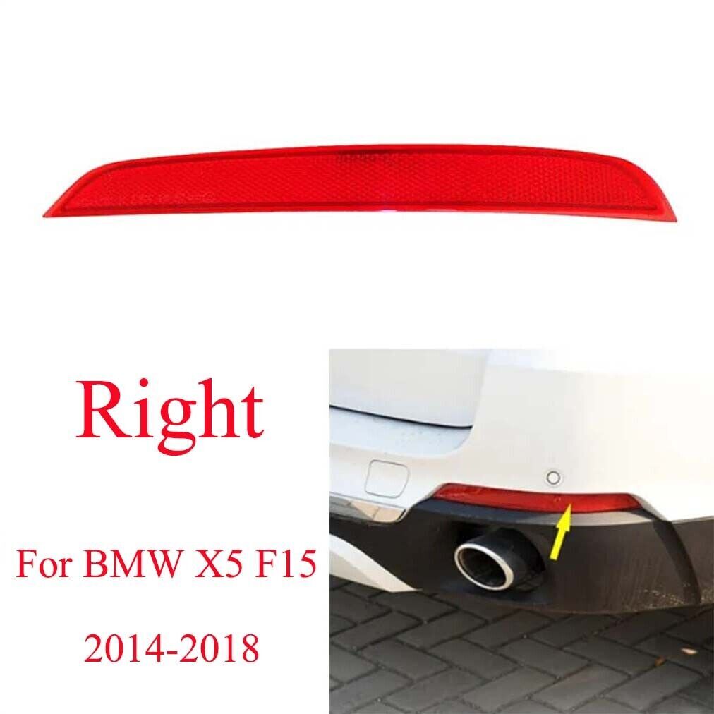 Fits for BMW X5 F15 2014-2018 Right Side Rear Bumper Reflector Light Brake Lamp