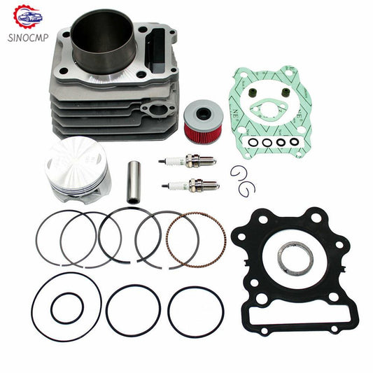 74MM Piston Cylinder Top End Rebuild Kit for Honda ATV RX300 Fourtrax FW 2x4 4x4