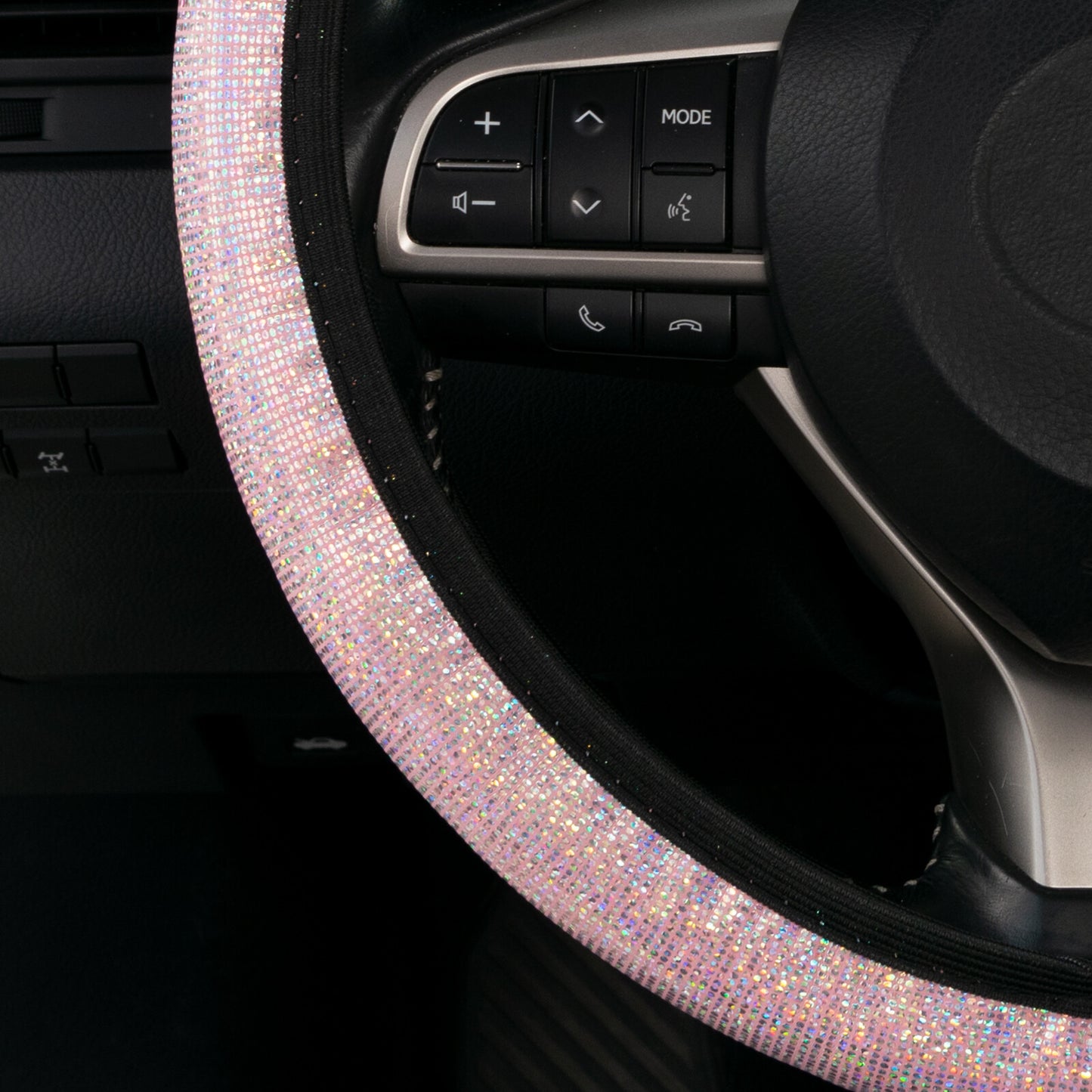 Universal 38 cm Car Steering Wheel Cover Crystal Bling Diamond Sparkled Fashion