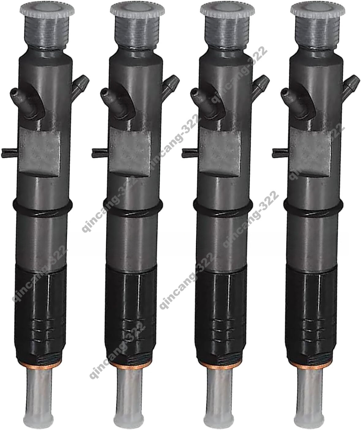 4Pcs Fuel Injector 17/921700 for Perkins Engine 1104C.44 JCB Loader 2CXSL 3CX-2