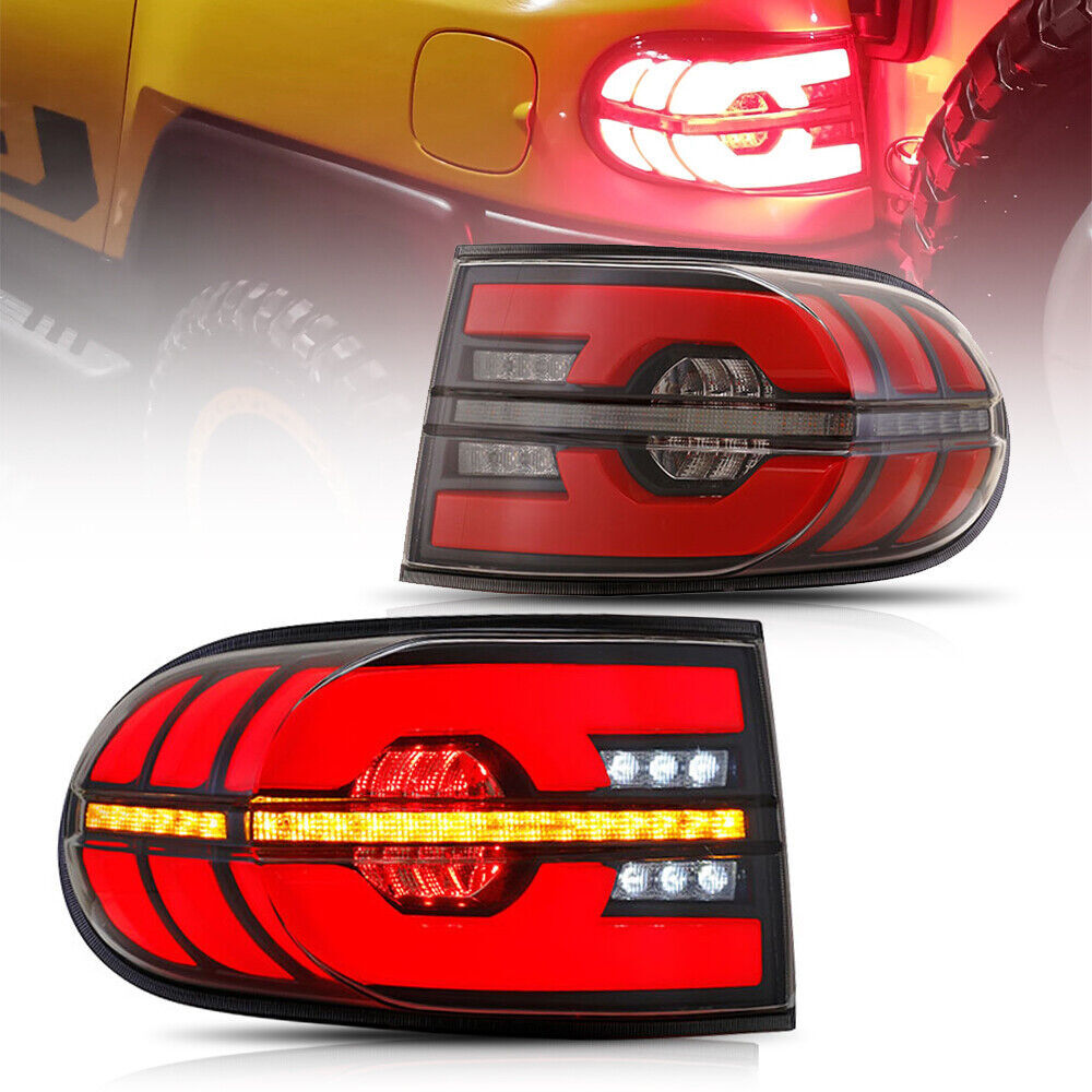 Pair LED Tail Lights Brake Rear Lamp Light for Toyota FJ Cruiser 2006-2020 Lamps