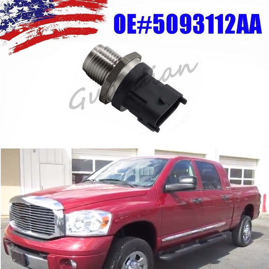 5093112AA Fuel Rail Pressure Sensor for Dodge for Ram 2500 Diesel 5.9L 2003-2007